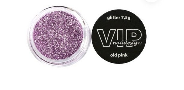 VIP Naildesign - Glitter old pink - 0