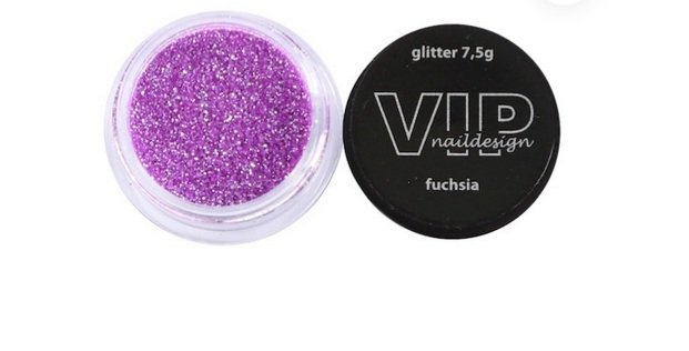 VIP Naildesign - Glitter fuchsia - 0