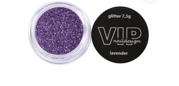 VIP Naildesign - Glitter lavender - 0