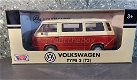 Volkswagen type 2 (T3) bruin 1/24 Motormax - 3 - Thumbnail