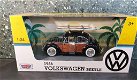 Volkswagen Beetle / Kever zwart bruin 1/24 Motormax - 3 - Thumbnail
