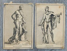 Etsen Apollon en Meleagre [18e eeuw?]