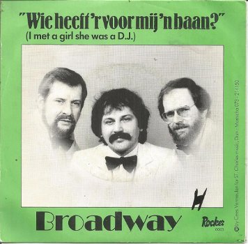 Broadway – Wie Heeft Er Voor Mij Een Baan? (1983) - 0