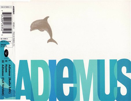 Adiemus – Adiemus (3 Track CDSingle) - 0