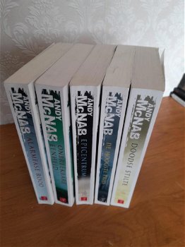 McNab, Andy : 5 paperbacks - 2