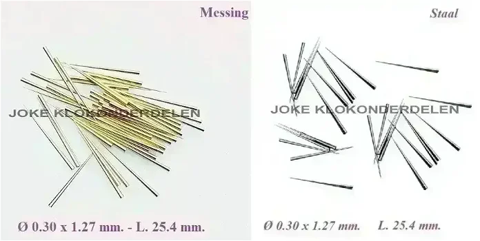 = 25 Konische voorsteek stiften = lang =42675B - 0