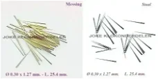= 25 Konische voorsteek stiften = lang =42675B