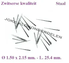 = 25 Konische voorsteek stiften = lang = 48620