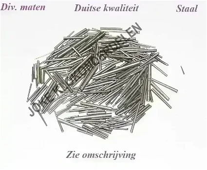 = Konische voorsteek stiften = div. maten = 42675 - 0