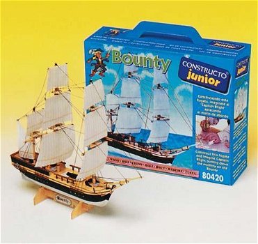 Modelbouw zeilboot Constructo Bounty junior - 0