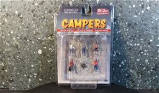 Diorama figuur CAMPERS 1:64 Amer. diorama AD255