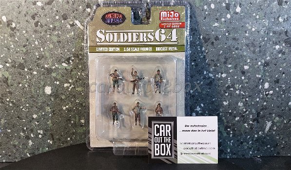 Diorama figuur Soldiers64 1:64 Amer. diorama AD318 - 4