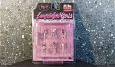 Diorama figuur Lowrider Girls 1:64 Amer. diorama AD449