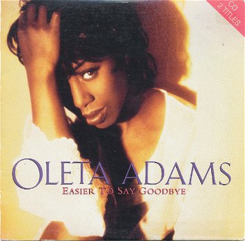 Oleta Adams – Easier To Say Goodbye (2 Track CDSingle) - 0