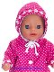 Baby Born Soft 36 cm Jasje fuchsia/witte stipjes - 1 - Thumbnail