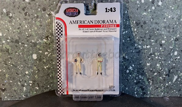 Diorama figuur Racing Legend - 60s 1:43 Amer. diorama AD327 - 1