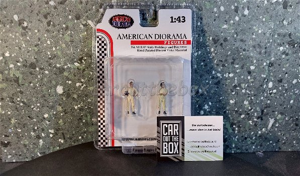 Diorama figuur Racing Legend - 60s 1:43 Amer. diorama AD327 - 3