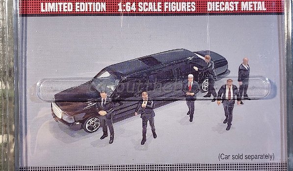 Diorama figuur Secret Service 1:64 Amer. diorama AD254 - 1