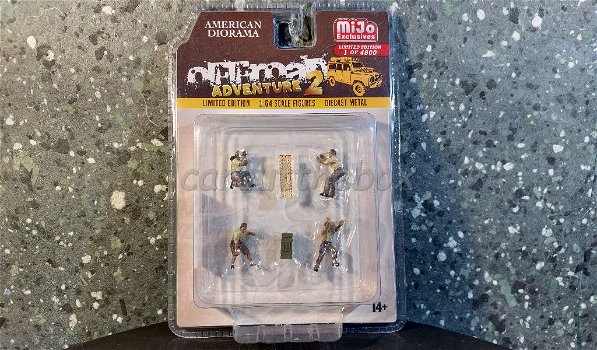 Diorama figuur Off Road Adventure 1:64 Amer. diorama AD307 - 2