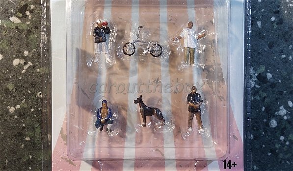 Diorama figuur Lowriders 4 1:64 Amer. diorama AD332 - 0