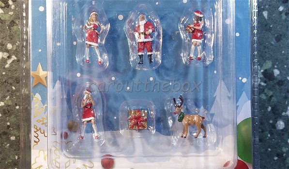 Diorama figuur Santa's Day Out 1:64 Amer. diorama AD333 - 0