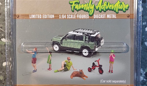Diorama figuur Family Adventure 1:64 Amer. diorama AD417 - 1
