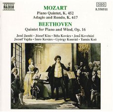 Jenö Jandó - Mozart Piano Quintet, K. 452 (CD) Nieuw