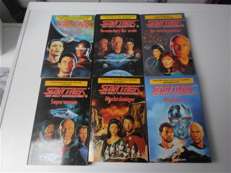 Star Trek The next Generation boekjes 6x - 0