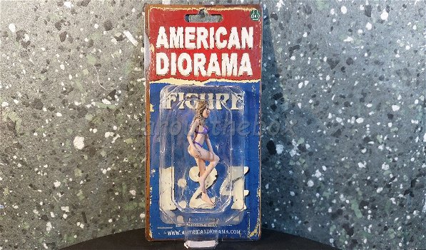 Diorama figuur Bikini Girl - JULY 1:24 Amer. diorama AD046 - 2