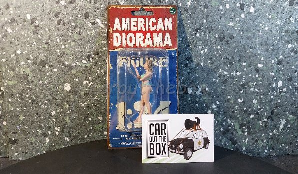 Diorama figuur Bikini Girl - AUGUST 1:24 Amer. diorama AD047 - 3