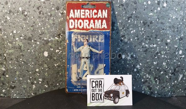 Diorama figuur Directing Traffic 1:24 Amer. diorama AD429 - 3