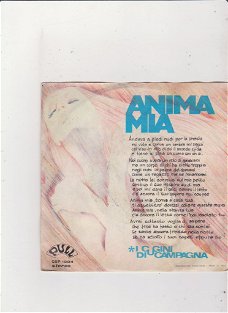 Single I Cugini Di Campagna - Anima Mia