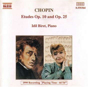 Idil Biret - Chopin – Etudes Op. 10 And Op. 25 (CD) Nieuw - 0