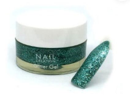 Glitter gel - Ice blue - 0