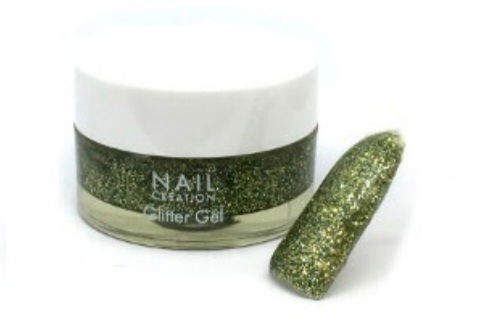 Glitter gel - Green - 0