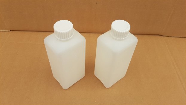 Lege plastic flacons / flesjes met schroefdop - 250ml - 1