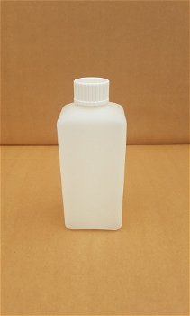 Lege plastic flacons / flesjes met schroefdop - 250ml - 5