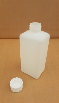 Lege plastic flacons / flesjes met schroefdop - 250ml - 7