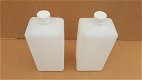 Lege plastic flacons / flesjes met schroefdop - 1000ml - 2 - Thumbnail