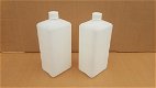 Lege plastic flacons / flesjes met schroefdop - 1000ml - 4 - Thumbnail