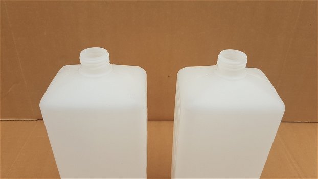 Lege plastic flacons / flesjes met schroefdop - 1000ml - 5