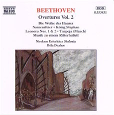 Béla Drahos - Beethoven/ Nicolaus Esterházy Sinfonia – Overtures Vol. 2 (CD) Nieuw