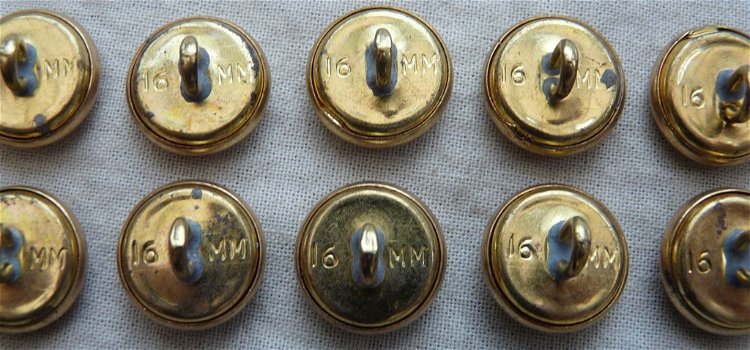 Knopen Lotje, Uniform, Koninklijke Nedlloyd, 16mm, 10 stuks.(Nr.6) - 5