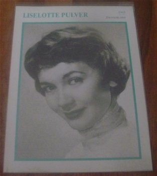 Plaatje Liselotte Pulver - 0