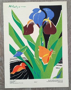 Pat Keely Iris 1931 art deco prent