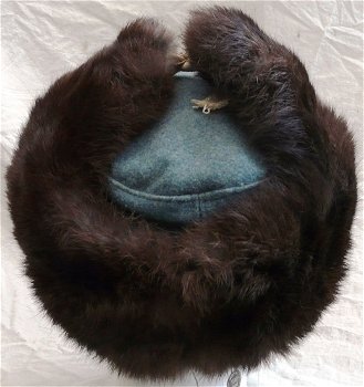 Bontmuts / Wintermuts / Pelzmütze / Winter Fur Hat, Polizei / Field Police, Maat / Size: 56, 1944. - 2