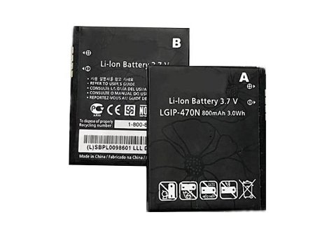 New battery LGIP-470N 800mAh/3.0WH 3.7V for LG GD580 SV800 KH8000 BH800 - 0