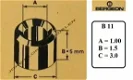 = Bergeon bouchons = B 11 =10 stuks =30965 - 1 - Thumbnail