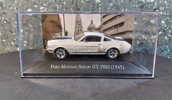 Ford Mustang Shelby GT 1965 wit 1:43 Atlas AT498 - 3