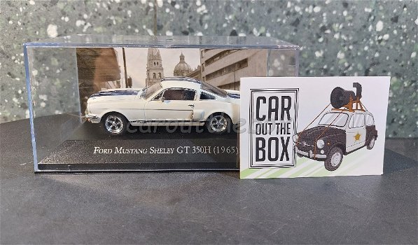 Ford Mustang Shelby GT 1965 wit 1:43 Atlas AT498 - 4